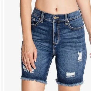 Celebrity Pink Celebrity Pink High Rise Bermuda Denim Shorts